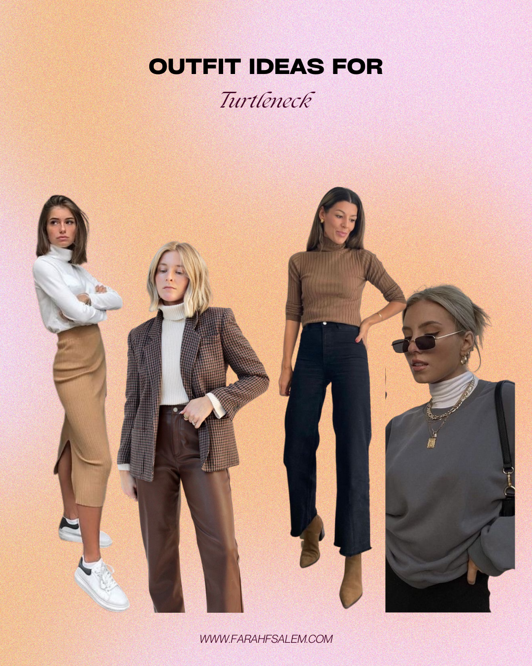 turtlemeck fall outfit , fall capsule wardrobe