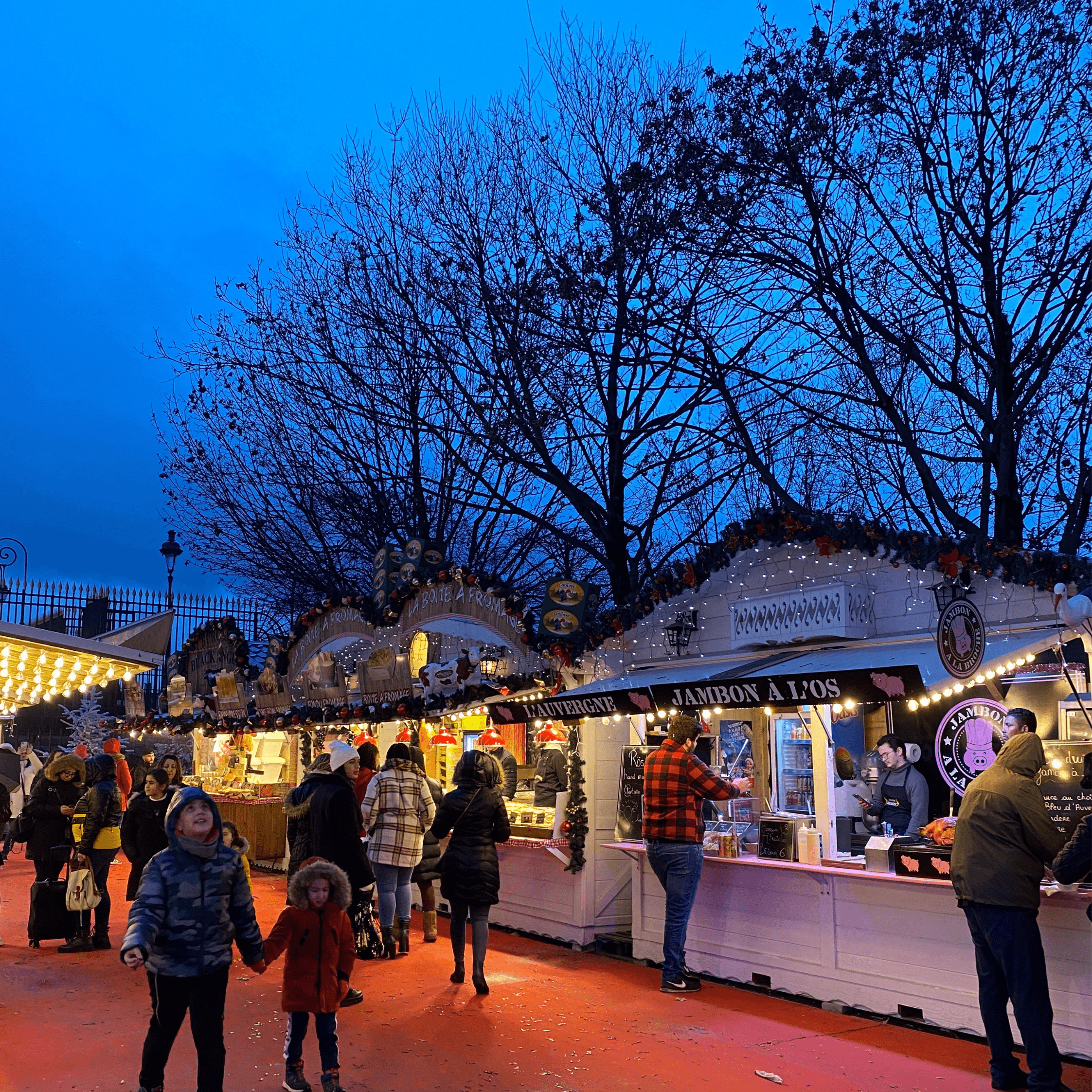 christmas food in france
