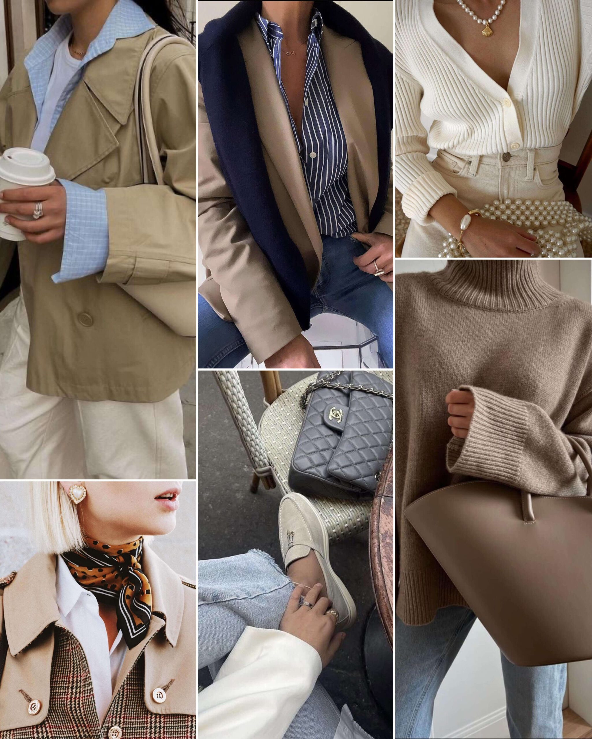 old money winter outfit women