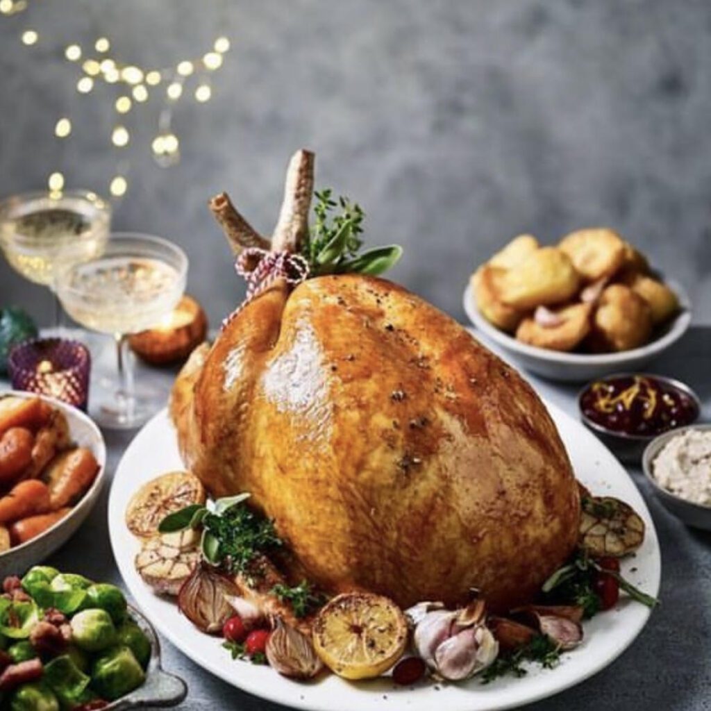 turkey with chestnut stuffing