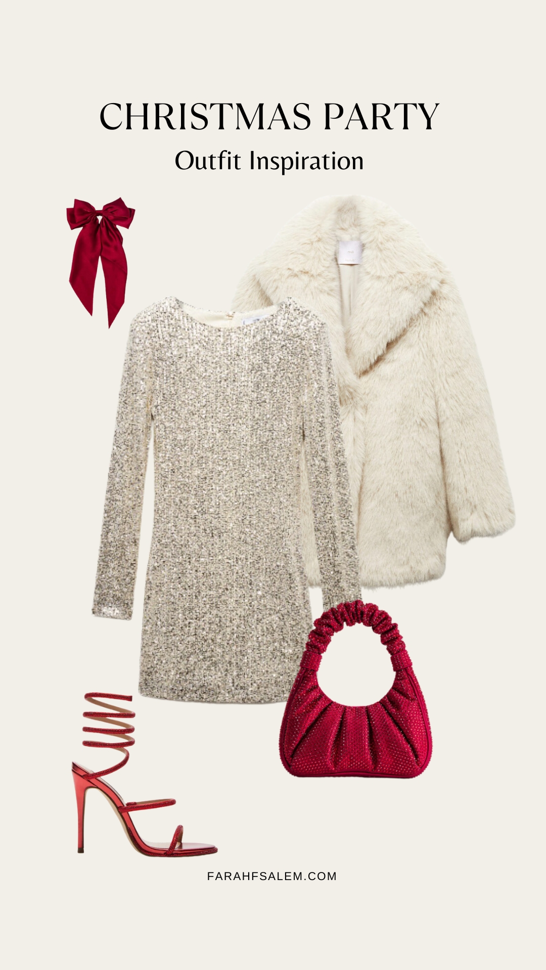 Christmas party outfit ideas, holiday season outfit, christmas outfit ideas, silver sequin dress outfit,
