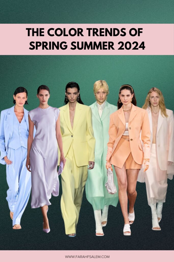 spring summer 2024 color trends