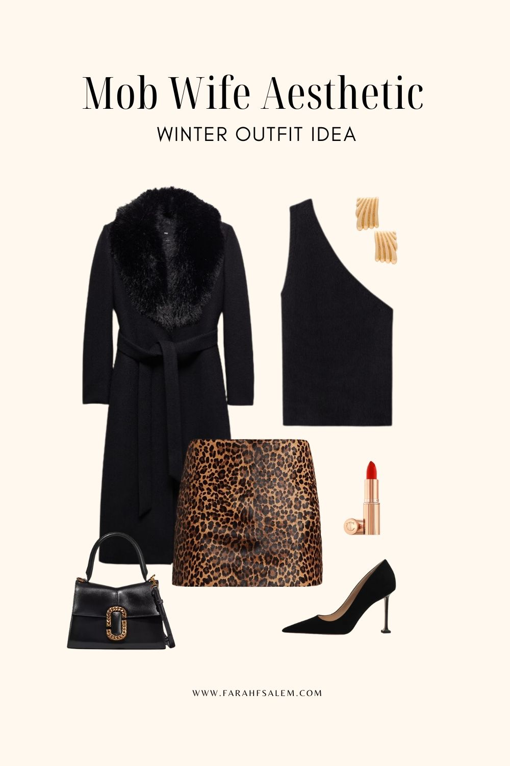 mob wife aesthetic outfit 2024