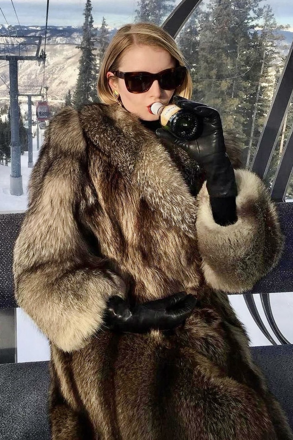 mob wife aesthetic outfit