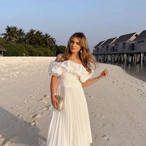 spring fashion trends white dresses