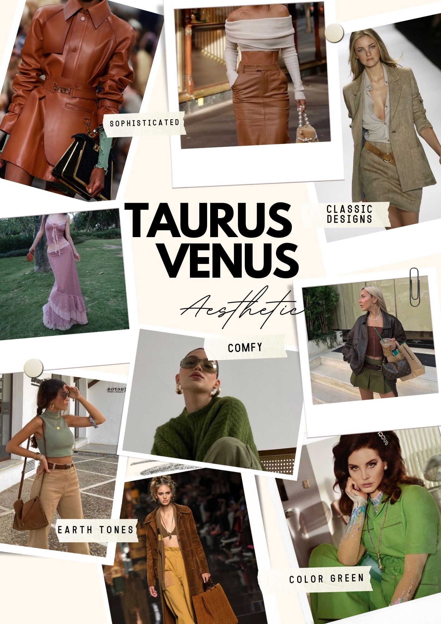 taurus venus sign style