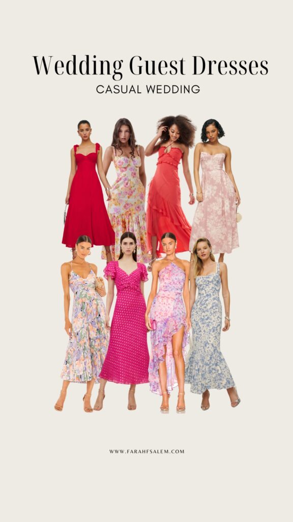 what to wear to a wedding in italy, smart casual wedding dress