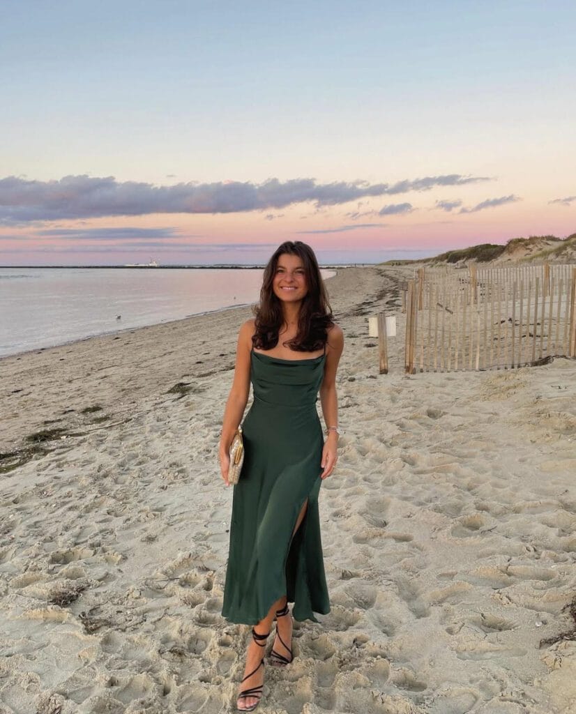 wedding guest dress, beach wedding