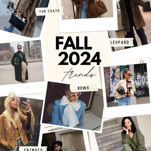 fall 2024 fashion trends