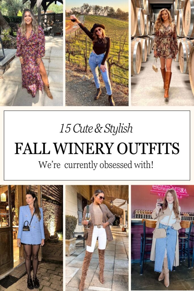 fall winery outfits