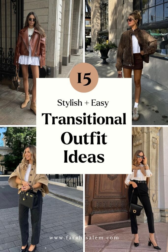 Transitional Outfits from Summer to Fall