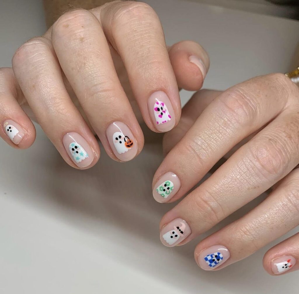 ghosts nails