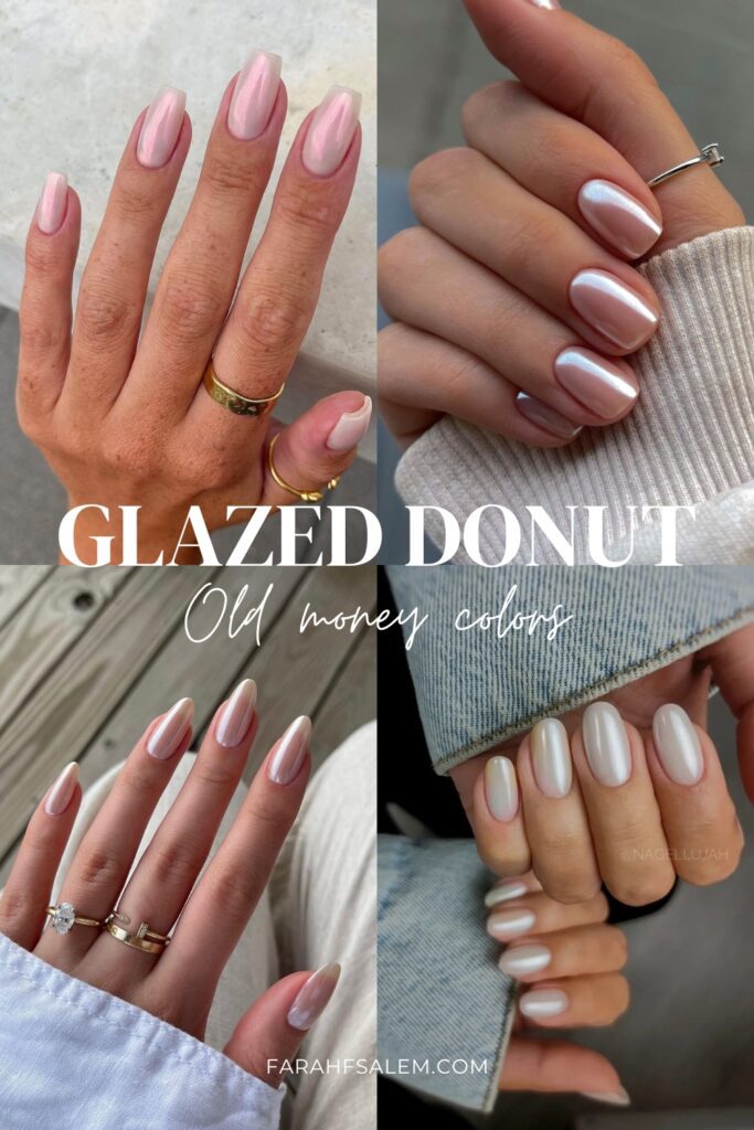 glazed donut nails