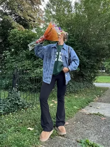 ugg tazz slippers outfit