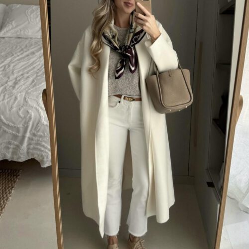 quiet luxury fall outfit