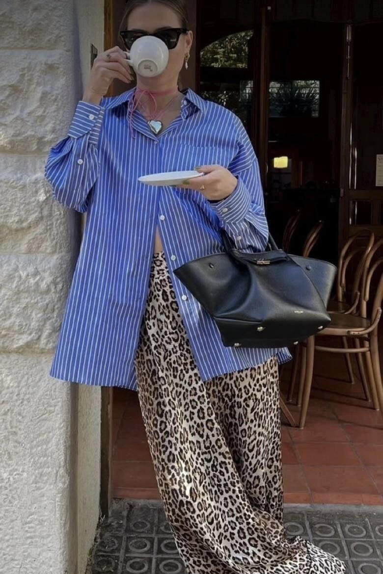 2025 fashion trends, maximalism, clashing patterns, mixing prints