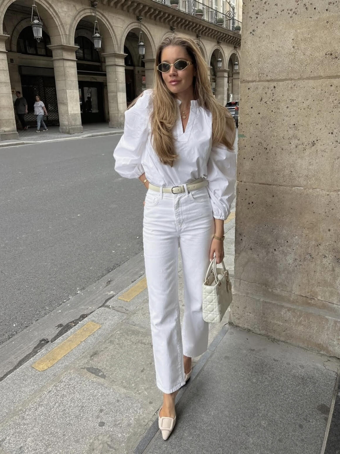 old money outfit formulas, white outfit