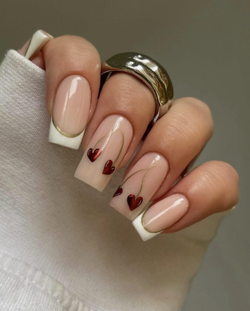  cherry red nail designs ideas, cherry nails inspo, 