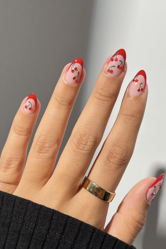 25+ Cute Cherry Red Nails Design That Will Rule 2026