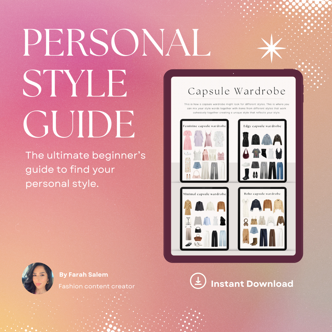 style guide, personal style guide, what is my style