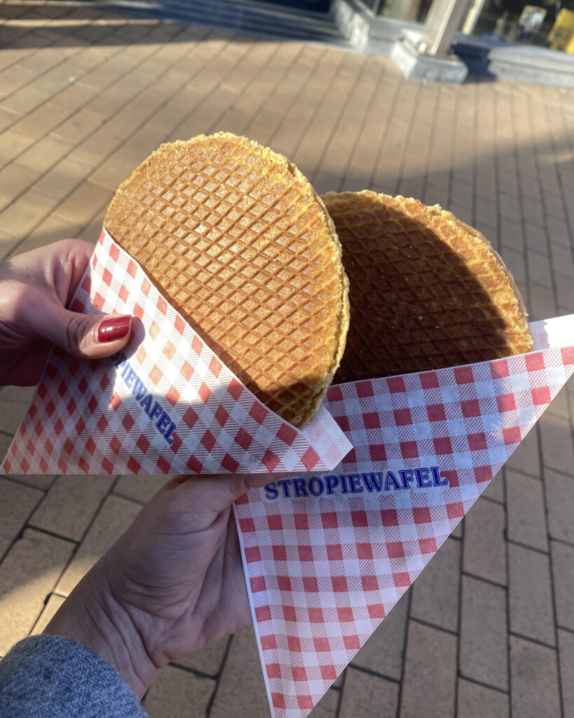 Stroopwafels, amsterdam food guide