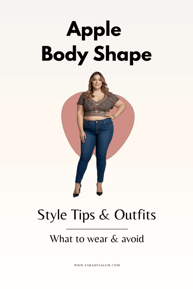apple body shape outfits