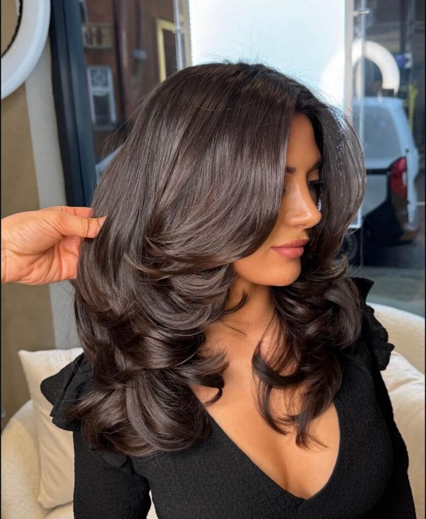 blowout with layers